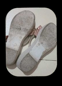 Sparkly Bow Flip-Flops