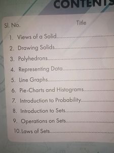 Learning Book For Class 8 Student Math