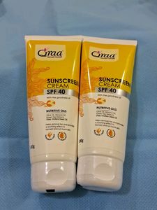 Qraa Sunscreen Spf 40 Pack Of 2