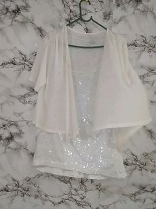 Beautiful Sequence Dress With Jacket