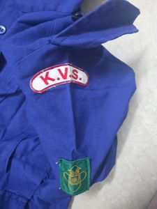 Blue Scout Uniform Dress KVs