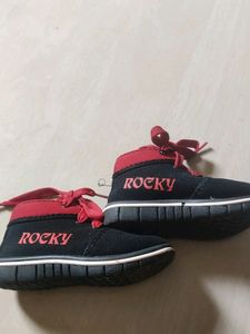 Black And Red Shoes