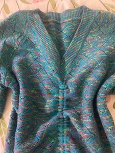 Colorful Knit Cardigan