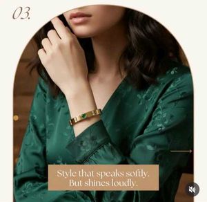 Gold Tone Bangle