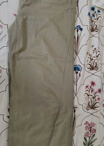 Classic olive demin pants