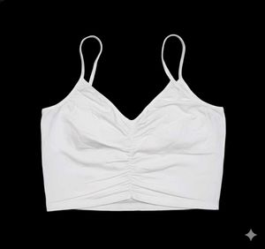 White Bralette Top