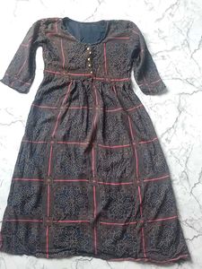 Elegant Printed Ethnic Kurta