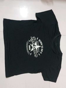Black 'Born to Be a Rockstar' T-Shirt