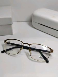 Stylish Gold Frame Eyeglasses