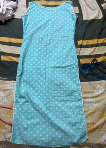 women kurti blue