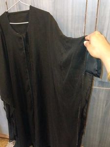 kaftani Black Abaya