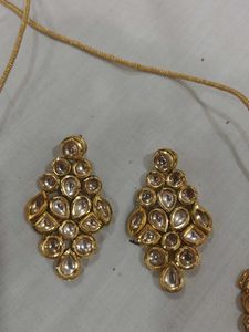 Kundan Necklace and Earring Set