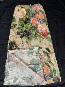 Beautiful Tropical Print Maxi Skirt