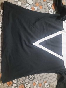 Beautiful Black And White Color Full Sleeve Shirt