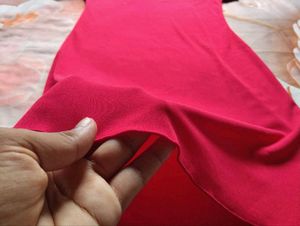 Vibrant Red Bodycon Mini Dress