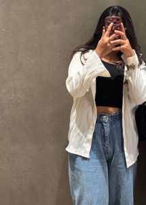 Light Washed Wide Leg Jeans 👖