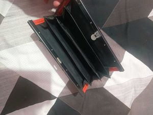Red Floral Clutch Wallet