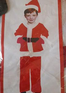 Santa Drapery for kids in Christmas not use offer