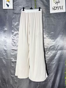 Cream Wide Leg Pants