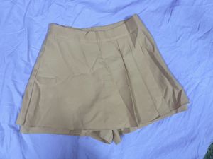 Pleated Mini Skirt