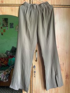 Stylish Wide Leg Split Pants
