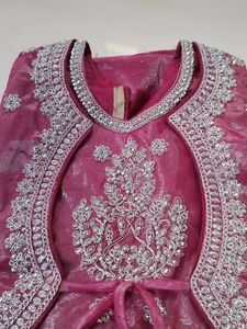Stunning Pink Embroidered Lehenga Choli