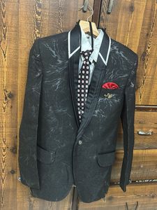 Boys 4 pcs Wedding Coat Pant Suit