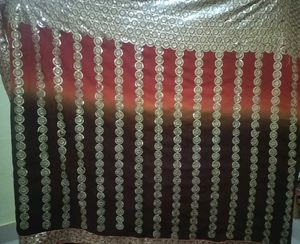 Elegant Sequin Embellished Saree 8oo