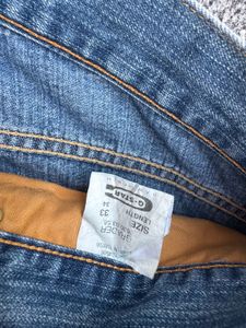Classic Blue Wash Distressed Jeans