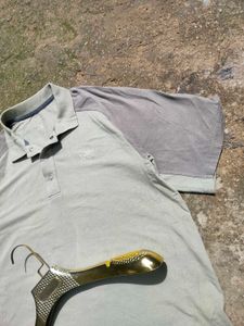 Men's Grey Polo T-Shirt
