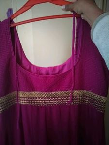 Ethnic gown with bottom