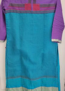 Colorful Embroidered Kurta