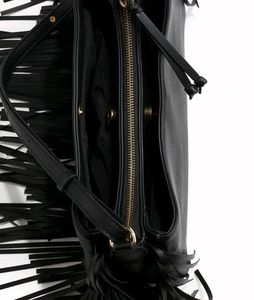 H&amp;M Fringed-Trimmed Shoulder Bag