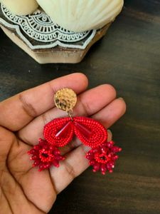 Set Of 2 Beaded Earrings ❤️