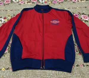 Men's Red &amp; Blue Track Jacket