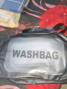 Black Washbag Travel Organizer