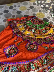 Vibrant Embroidered Ethnic lehenga