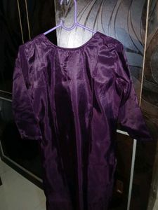 Elegant Purple Embroidered Kurta Set with Dupatta