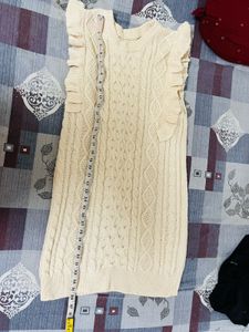 Ruffle Knit Dress