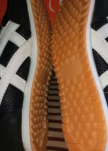 Black &amp; White Running Sneakers