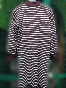 Striped Midi Sweater Dress