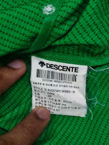 Green Descente Track Jacket