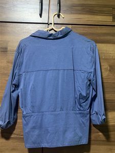 Blue Button-Up Shirt