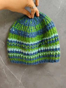 Handmade Knit Beanie Hat