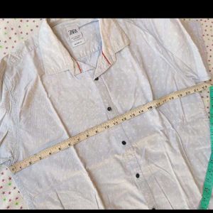 original Zara Men's Short Sleeve Shirt