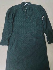 Men's Formal green  Kurta With Payjama
