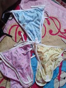 Pack of 3 Women's Thong Panties
