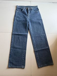 Classic Blue Wide Leg Jeans