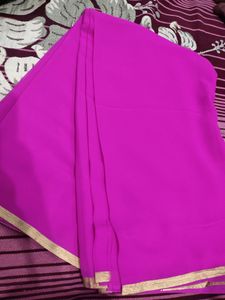 New Chiffon Saree With Blouse Piece