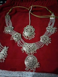 Bridal Silver Jewelry Set